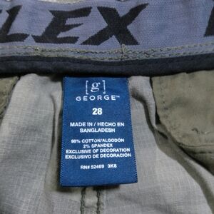 George Men's Cargo Shorts - Olive Green